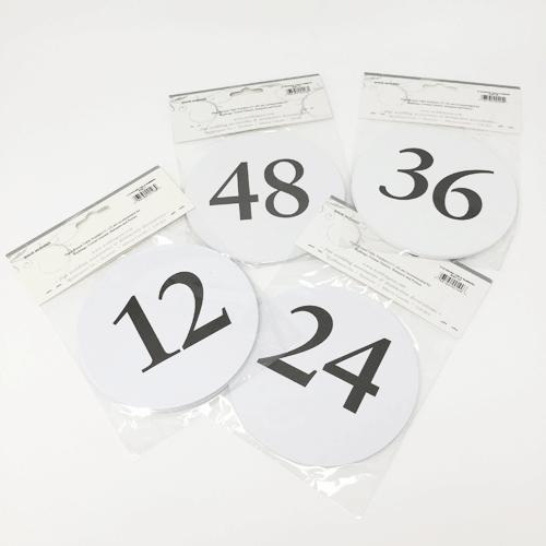 テーブル番号 卓記号 番号札 丸 1-48 48枚連番セット |  | 04