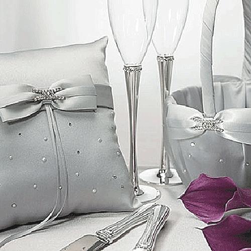 フラワーガール バスケット フラワーガール かご プラチナカラー |  | 02