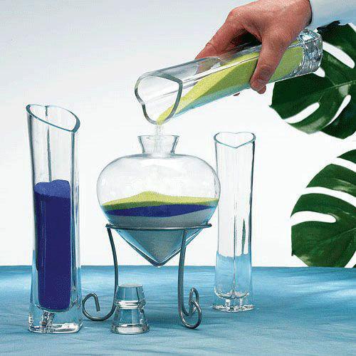 サンドセレモニー ハートのボトルセット ガラス容器 |  | 03