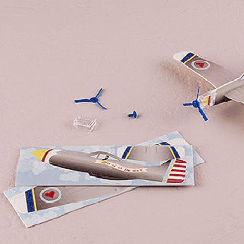 プチギフト ハネムーン 組立式飛行機 12個セット |  | 01