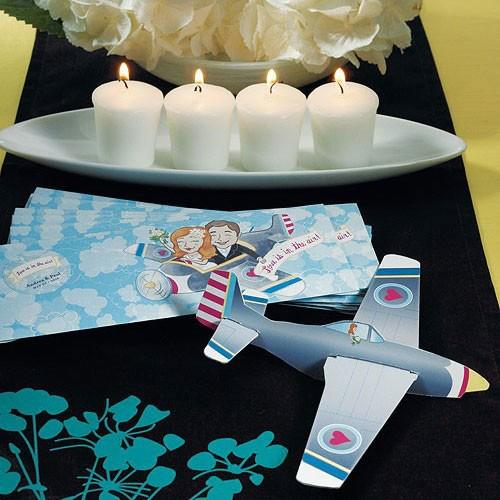 プチギフト ハネムーン 組立式飛行機 12個セット |  | 03