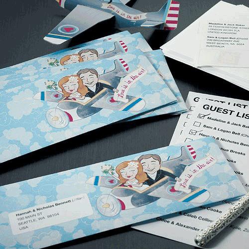 プチギフト ハネムーン 組立式飛行機 12個セット |  | 05