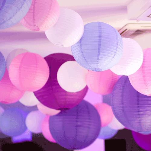 ちょうちん ペーパーランタン 30cm 3個セット 19色あり |  | 24