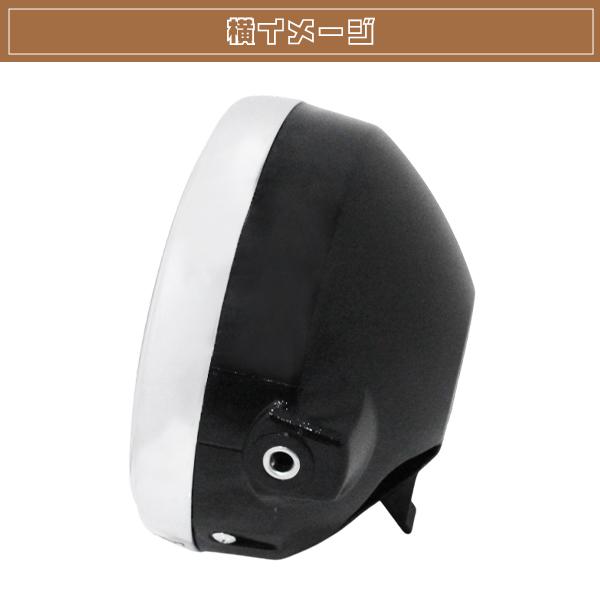 ゼファー400 ZRX400 バリオスII ZR-7 180mm マルチリフレクター ヘッド
