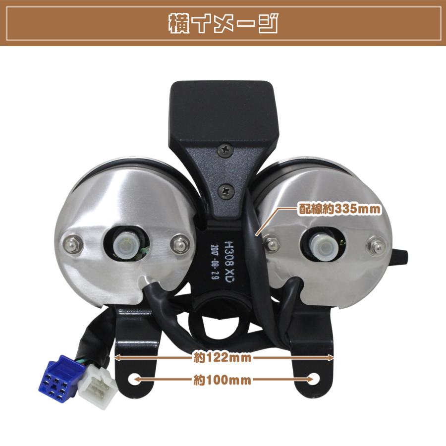 新品 メーター GN125 スピードメーター タコメーター スズキ スピード