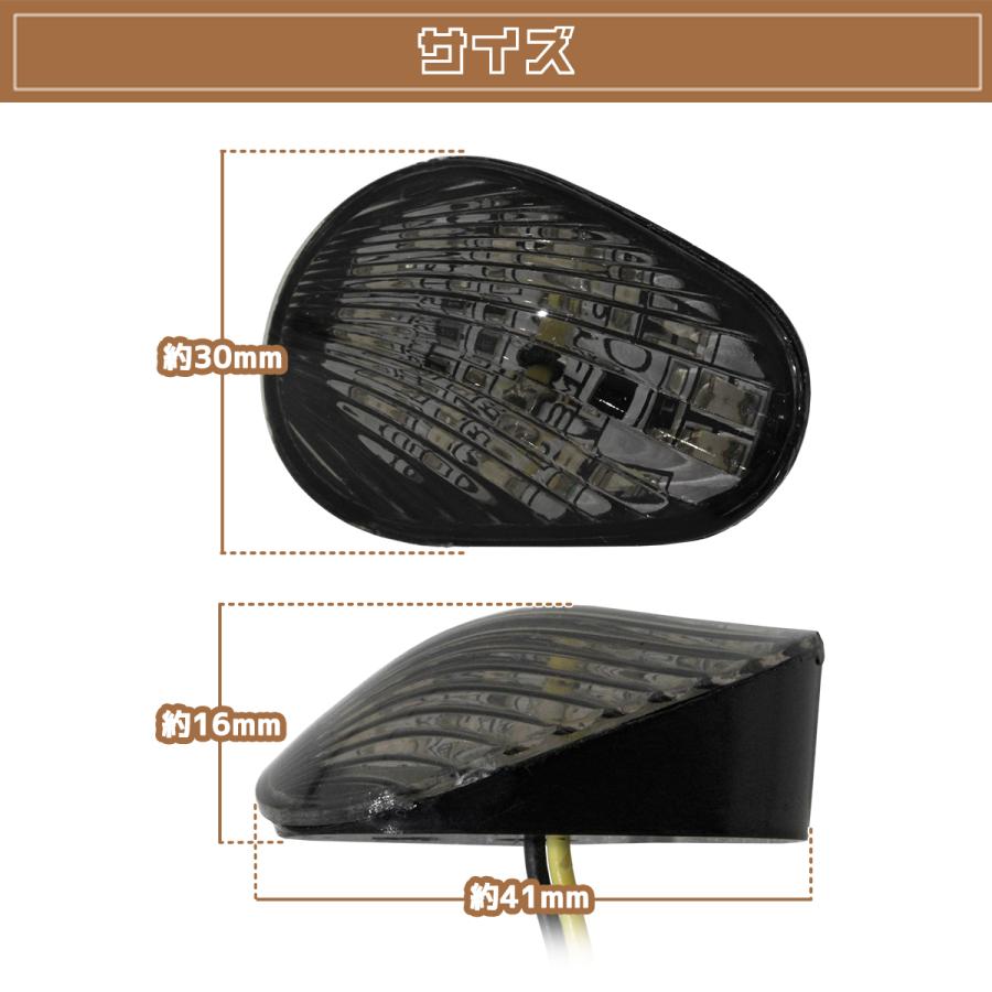 CBR600RR CBR90 CBR1000RR SC57 PC37 DRZ エアロ LED ウインカー