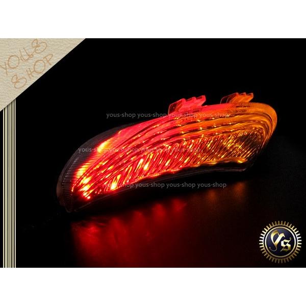 CBR1000RR SC57 04-07 CBR600RR PC37 03-06 クリア LED テール