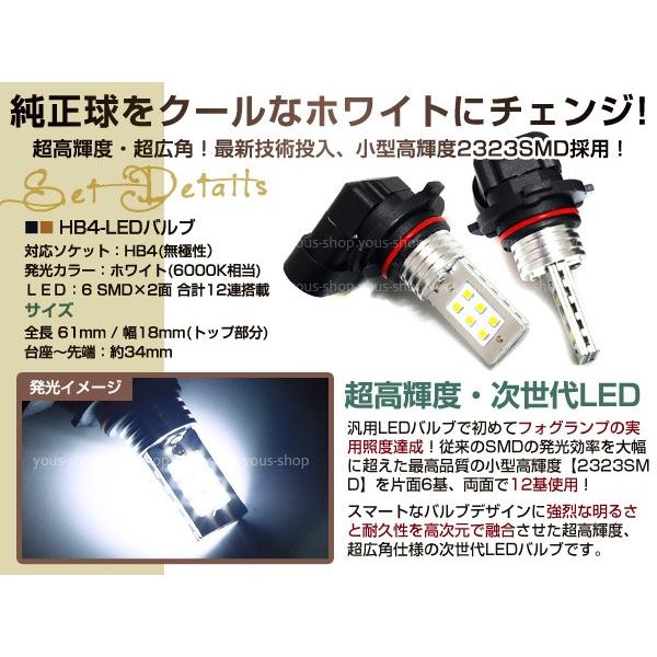 ファンカーゴ NCP2#系 前期 12W LEDバルブ 12連 フォグランプ｜yous-shopping｜02