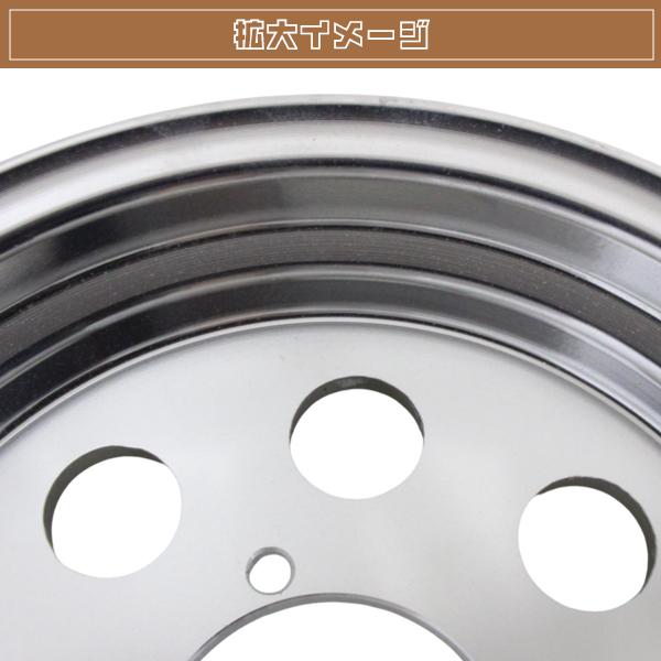 モンキー ゴリラ エイプ 10インチ 2.5J ワイド アルミ フラット Z50J