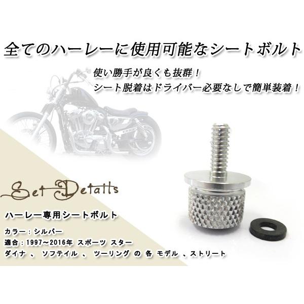 ハーレーダビッドソン ボルト メッキ ブラック スポーツスター ダイナ