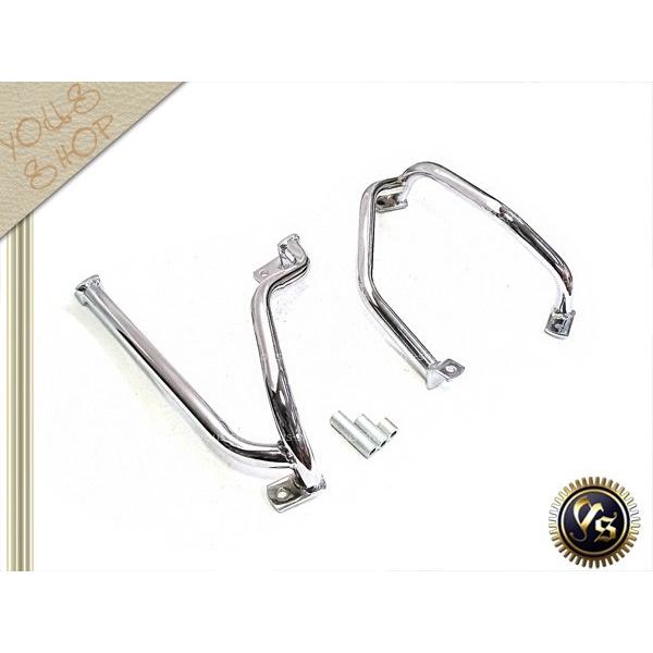 エンジンガード ホーネット250 タンクガード プロテクター カバー 傷防止 転倒 立ちごけ バイク