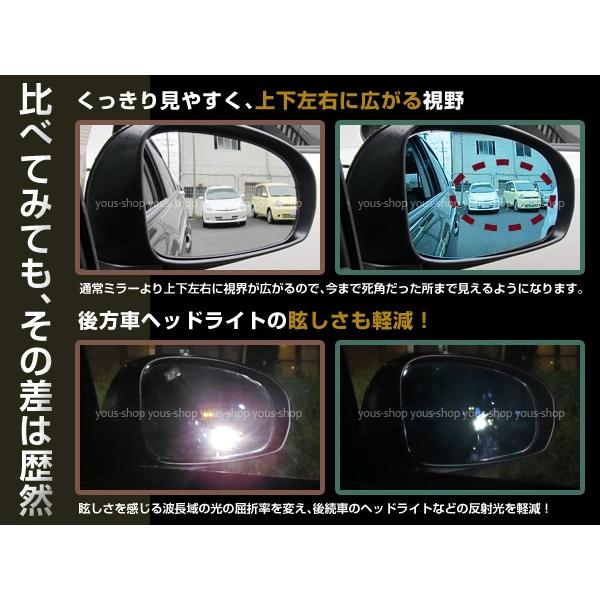 広角レンズ ブルーミラー マークX GRX120,121,125 ワイドミラー