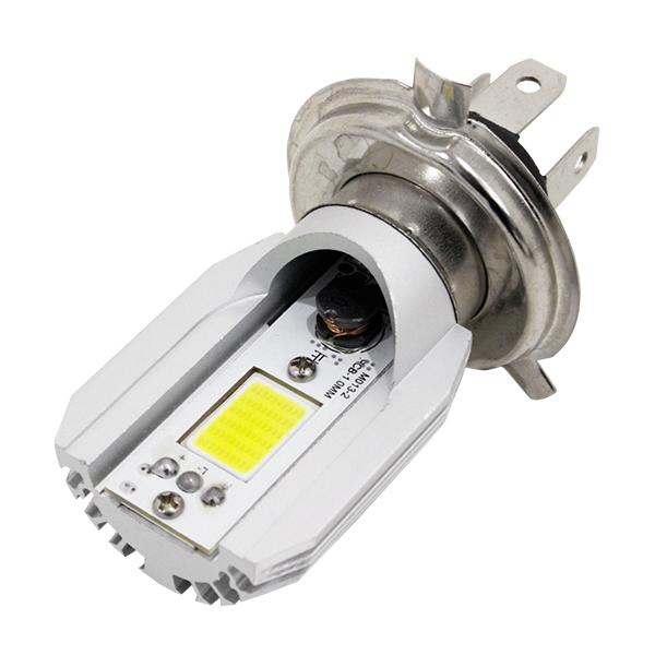 純正交換 防水 LEDヘッドライト バルブ 6W H4 HI/LO 切替 800LM 6000K
