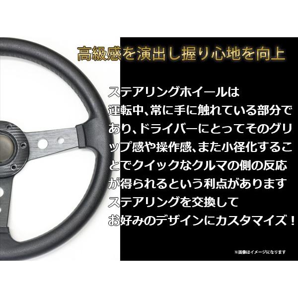 モモ形状 MOMO ステアリング ブラック 33.5Φ33.5cm GRIP ROYAL/AVENUE 