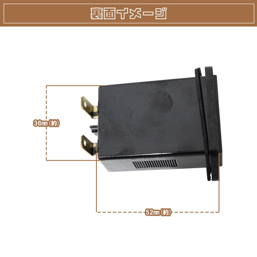12V 24V アワーメーター 稼動積算時間計測 記録 汎用 農機 建機 運転