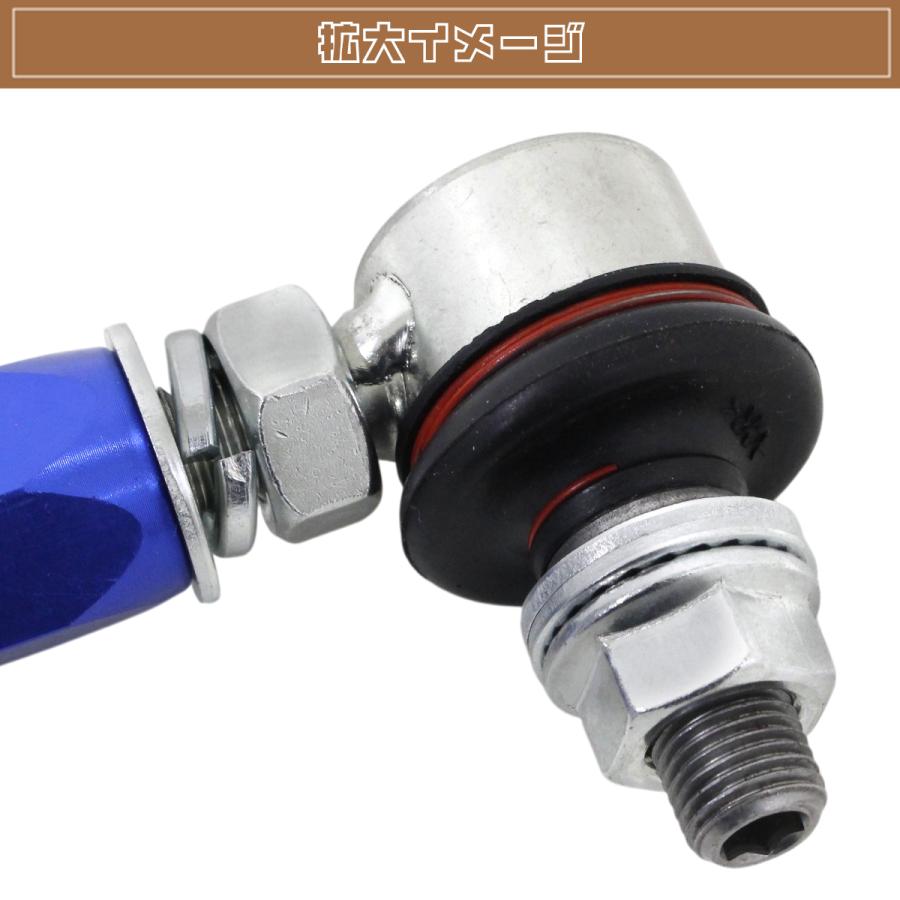 30プリウス　Tディメ調整式スタビリンク 、イージーpro2、タイロッドエンド トヨタ プリウス ZVW30W 調整式 スタビライザーリンク フロント 強化