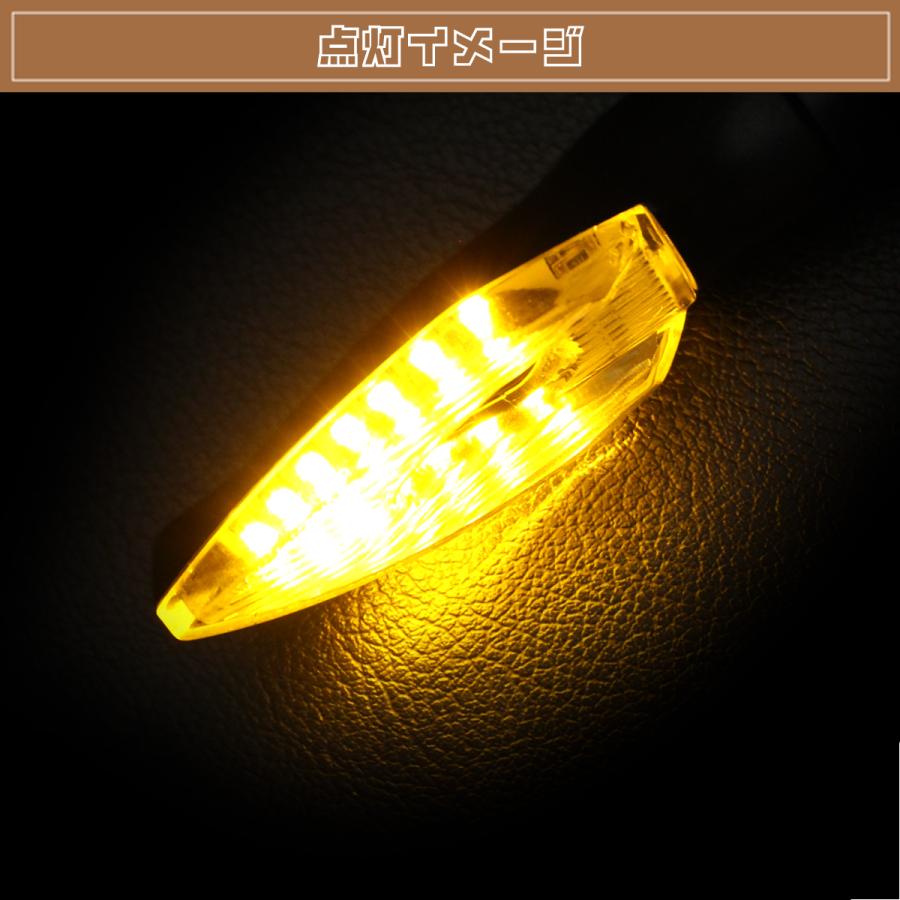LED シーケンシャル ウインカー 流れる ウィンカー 4個 SV650/F