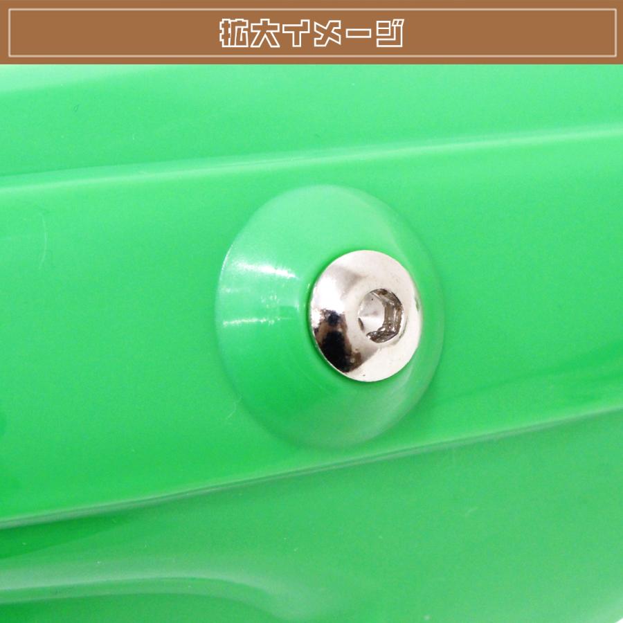 ハンドガード ナックルガード グリーン 芯入 KLX125 KLX150S KLX250