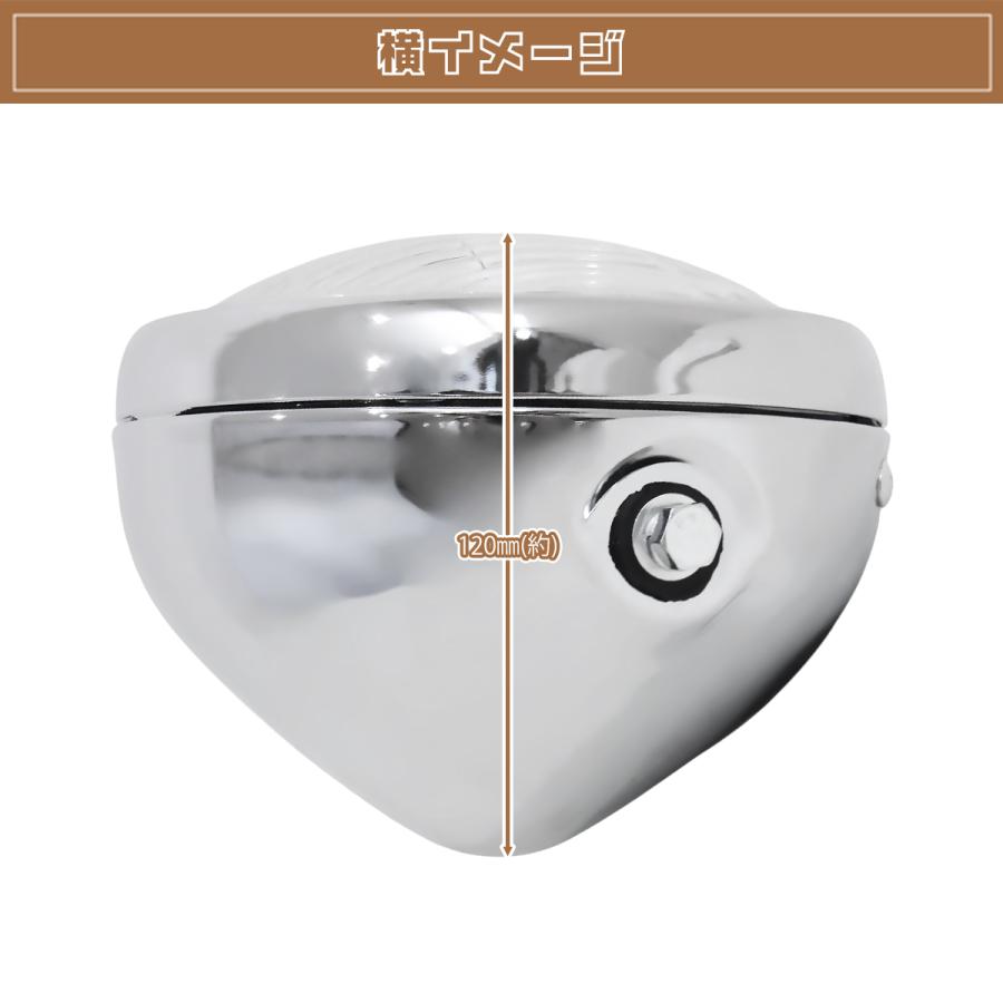 丸目 ガラス レンズ ヘッド ライト モンキー エイプ GN125 NS50F CB50