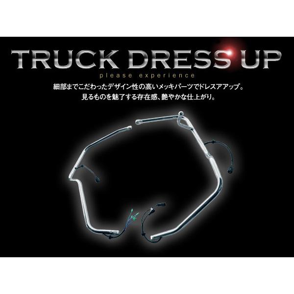 三菱ふそう ファイター 4t メッキ ミラーステー マニュアル