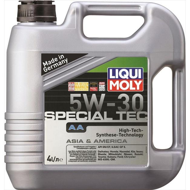 7616 スペシャルテックAA 5W30 4LLIQUI MOLY リキモリ LIQUI 交換