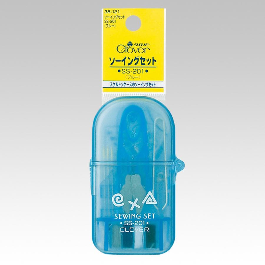 クロバー（Clover） ソーイングセット SS-201 ブルー Clover 38-121