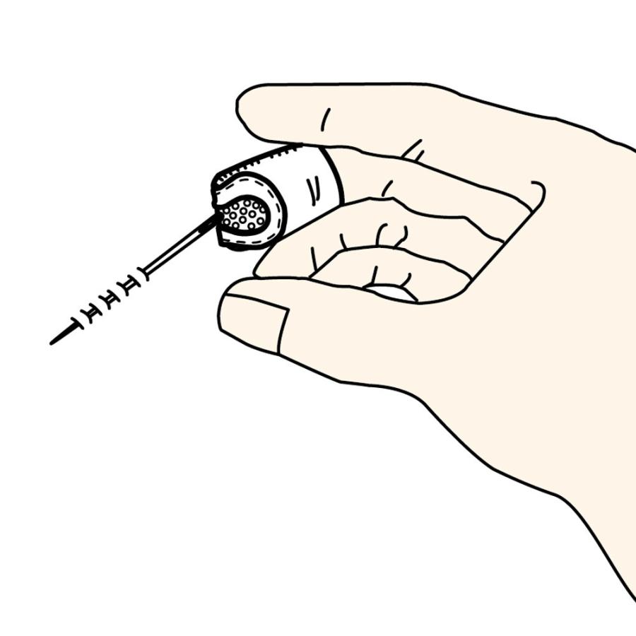 クロバー（手芸用品） トップコインシンブル Clover 57-364 : 洋裁