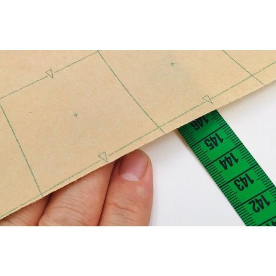 製図用紙 茶 グラフカット 型入紙 5cm 方眼 950ｍｍ×100ｍ×3本の画像