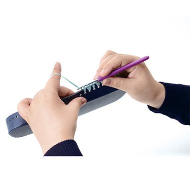 Olympus オリムパス 編み付けバッグ底 大 紺 約 幅32cm×マチ12cm×深さ2.5cｍ AB-501 | Olympus | 01