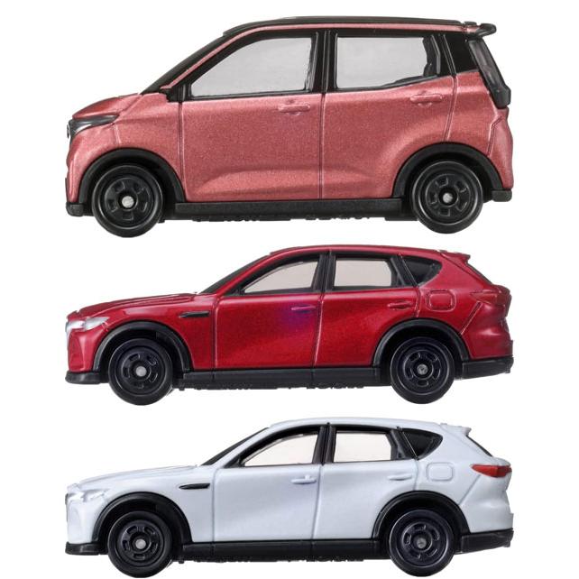 トミカ 3点セット No.6 マツダ CX-60 初回版&通常版 + No.8 日産