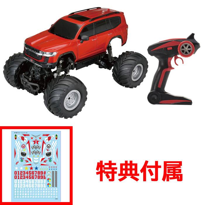 特典 デコレーションシール 付属 RC 水陸両用ラジコンカー 1/16 R/C