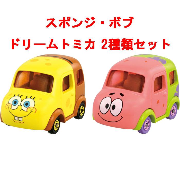 ドリームトミカ スポンジ・ボブ 2点セット No.165 & SP パトリック