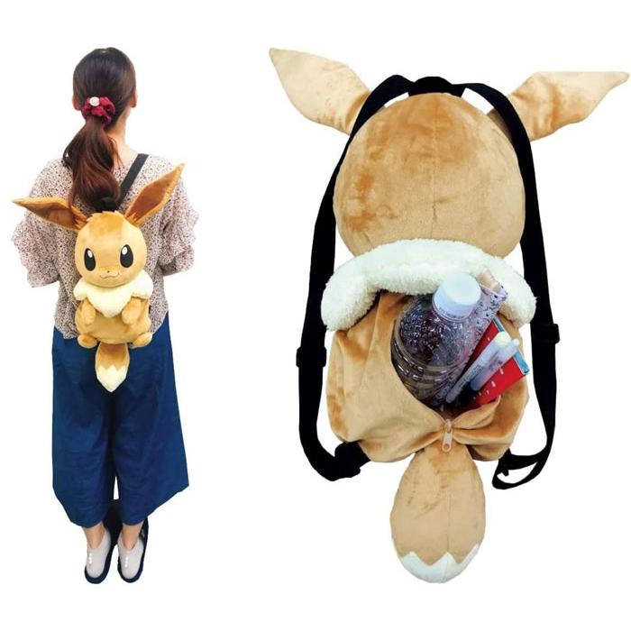 イーブイ リュック Amazon | ポケモンセンターオリジナル ボタンのイーブイリュック