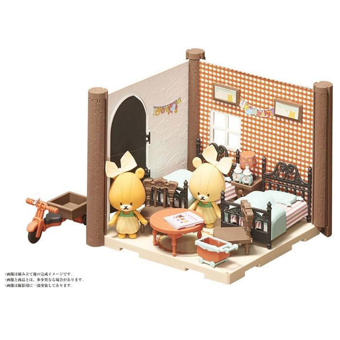 ハコルーム くまのがっこう ふたごのこども部屋キット : ユウセイ堂2号