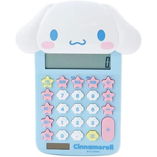 サンリオ シナモロール シナモン フェイス形キー電卓 633925