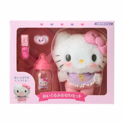 サンリオ ぬいぐるみおせわセット ベビー ハローキティ 199222