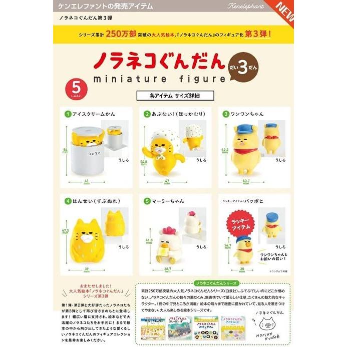 7月下旬再入荷予定 ケンエレファント ノラネコぐんだん ミニチュア