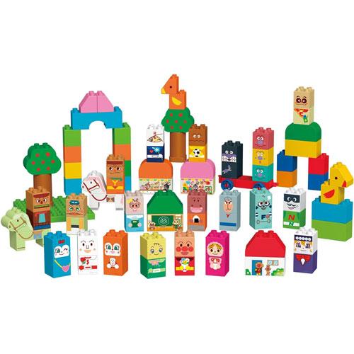 Blocklabo ブロックラボ アンパンマンとなかまたちブロックいっぱい