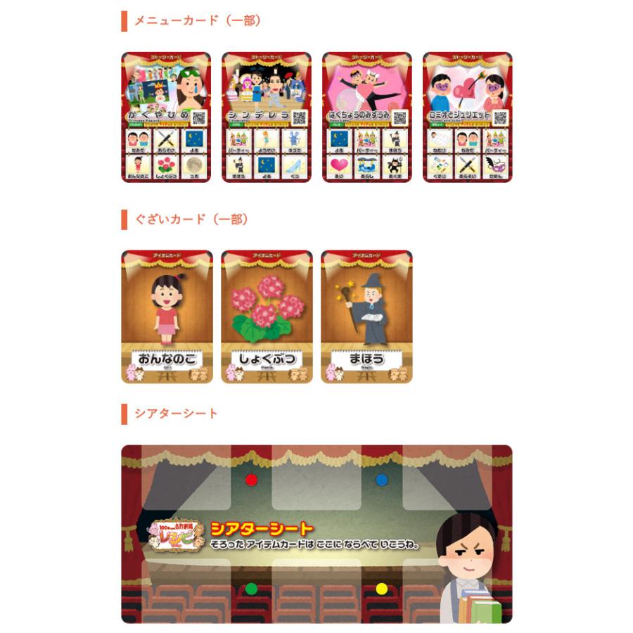 100秒でわかる名作劇場レシピ カードゲーム ホッパー