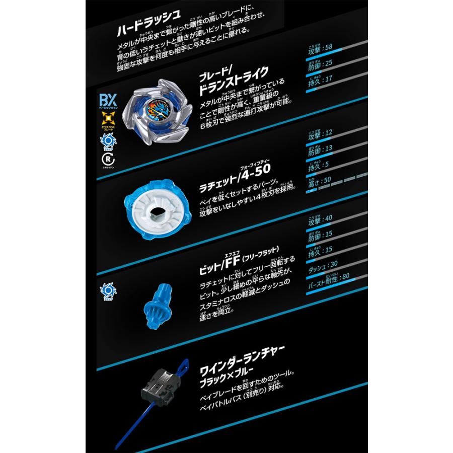 ベイブレードX BEYBLADE X BX-49ドランストライク4-50FF : ユウセイ堂2