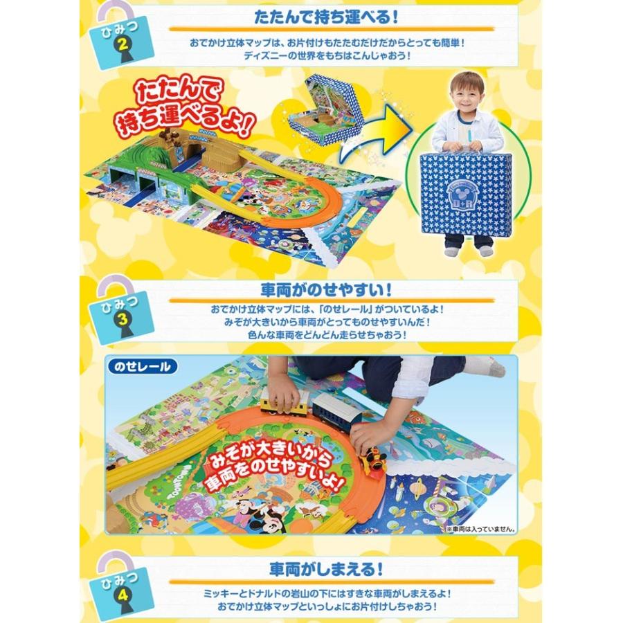 プラレール ディズニードリームレールウェイ おでかけ立体マップ ユウセイ堂ヤフーショッピング店 通販 Yahoo ショッピング