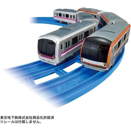 プラレール 東京メトロ半蔵門線08系 ＆ 有楽町線・副都心線10000系