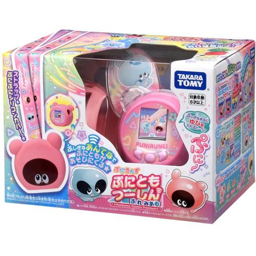 ぷにるんず ぷにともつーしんぷれみあむ ピンク本体+ネックストラップ 