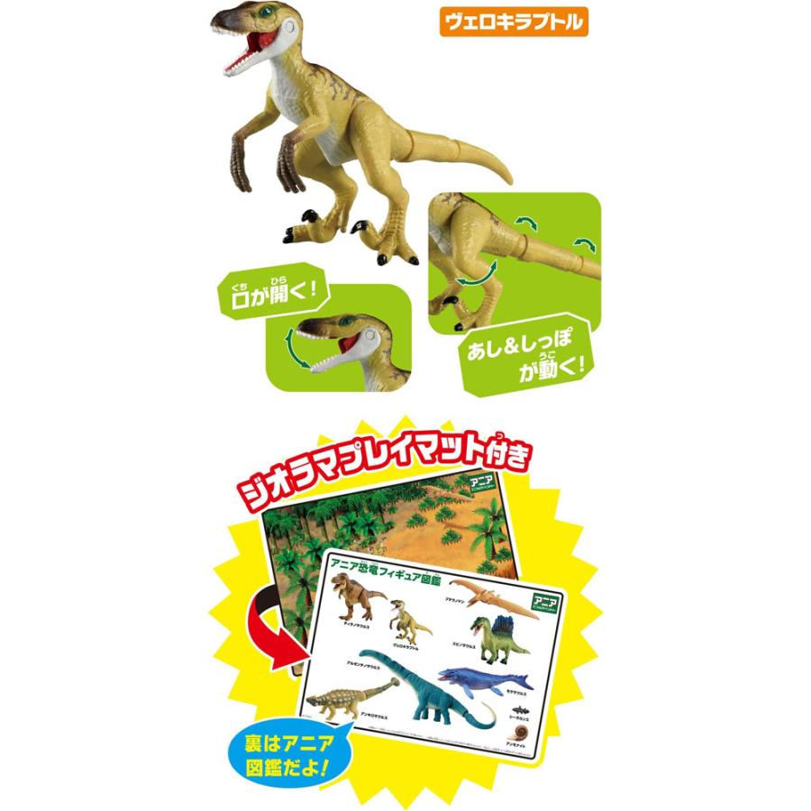 アニア AA-03 最強恐竜対決セット ティラノサウルス スピノサウルス