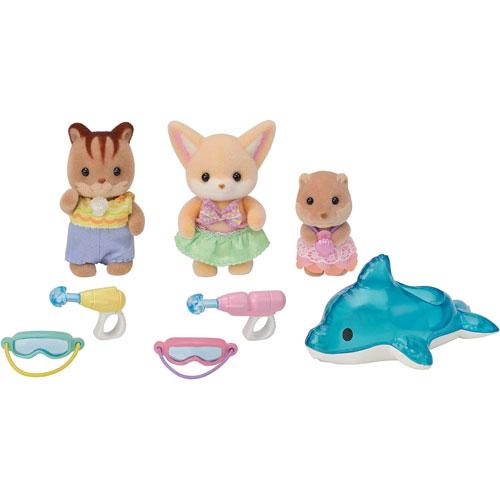 シルバニアファミリー ほいくえんシリーズ なかよし赤ちゃんセット -水