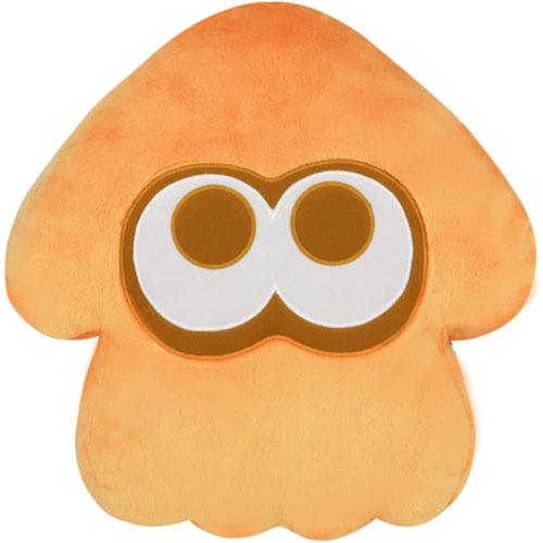 スプラトゥーン3 Splatoon3 ぬいぐるみ クッション イカ オレンジ