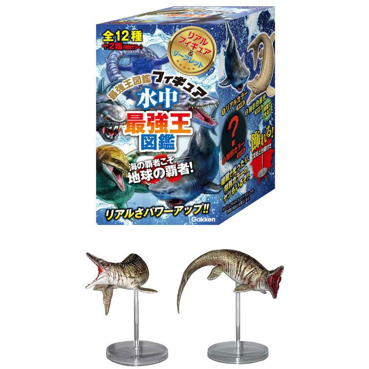 水中最強王図鑑フィギュア BOX 1ボックス=12個入りセット