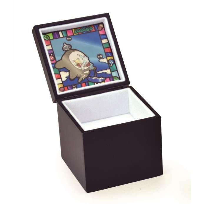 となりのトトロ　オルゴール　ステンドグラス風 となりのトトロ ステンドグラス風BOXオルゴール : ユウセイ堂2号店