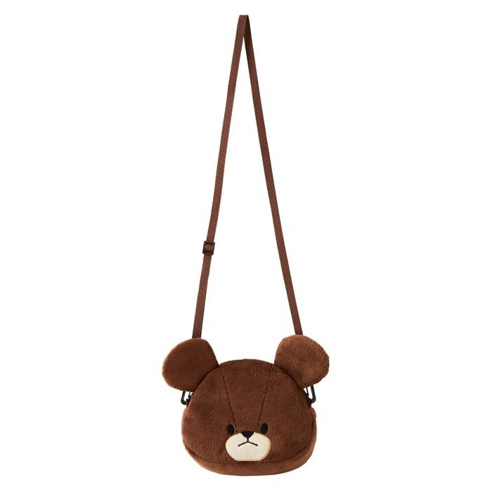 くまのがっこう ジャッキー ベーシック 顔型ぬいぐるみ 2wayポーチ ユウセイ堂ヤフーショッピング店 通販 Yahoo ショッピング