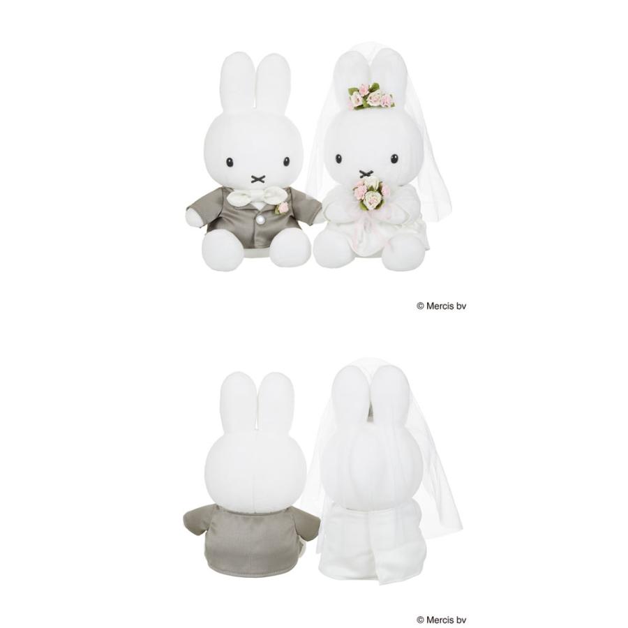 ミッフィー ぬいぐるみ ブルーナウエディングドール 洋装 miffy Bruna